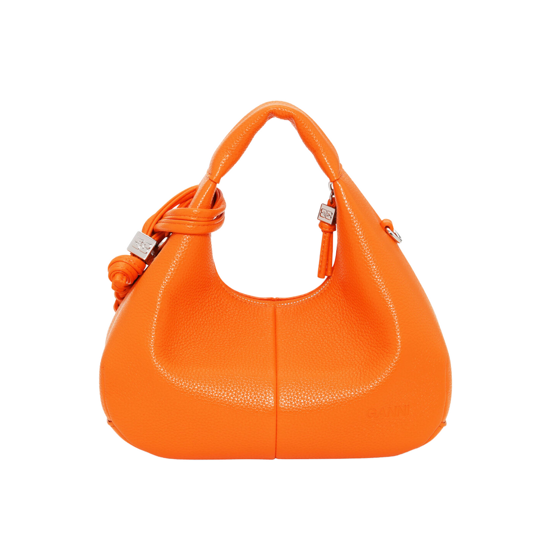 Russet Orange Mini Hobo Bag
