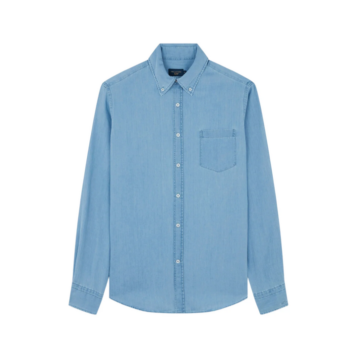 Giza Cotton Light Denim Shirt