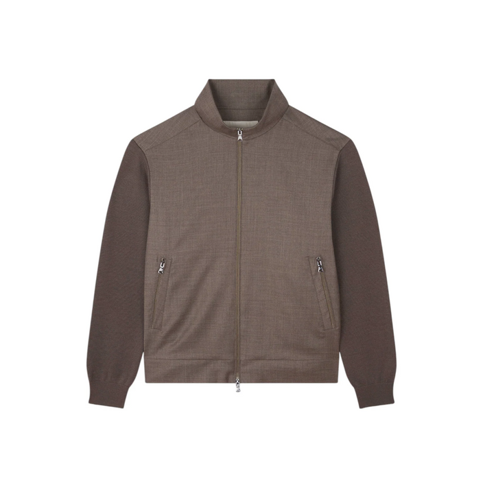 Riviera Merino Cardigan with Zip