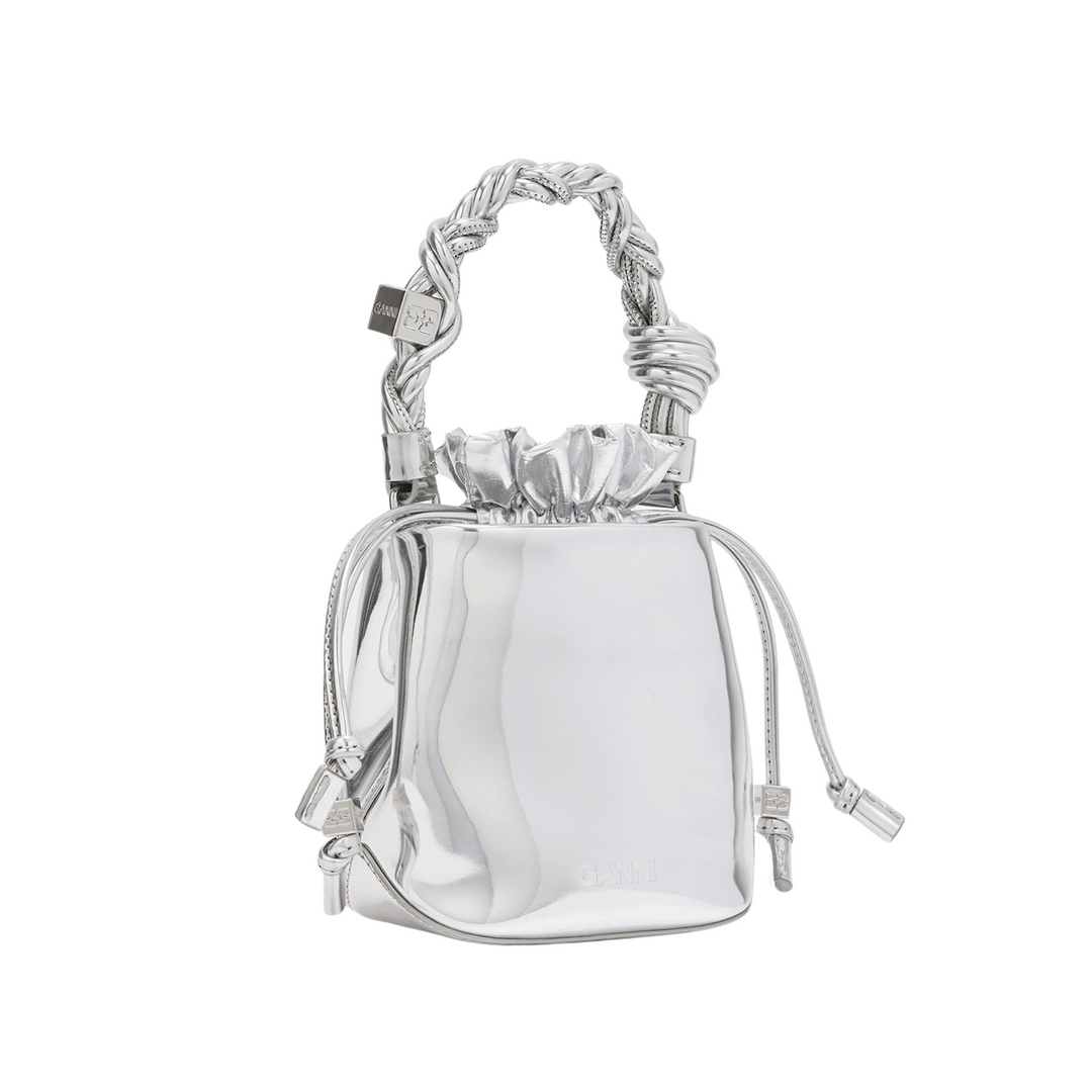 Ganni Bou Bucket Mini Specchio