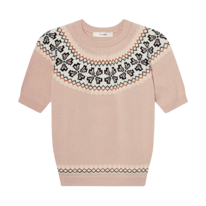 The S/S Cashmere Fairisle