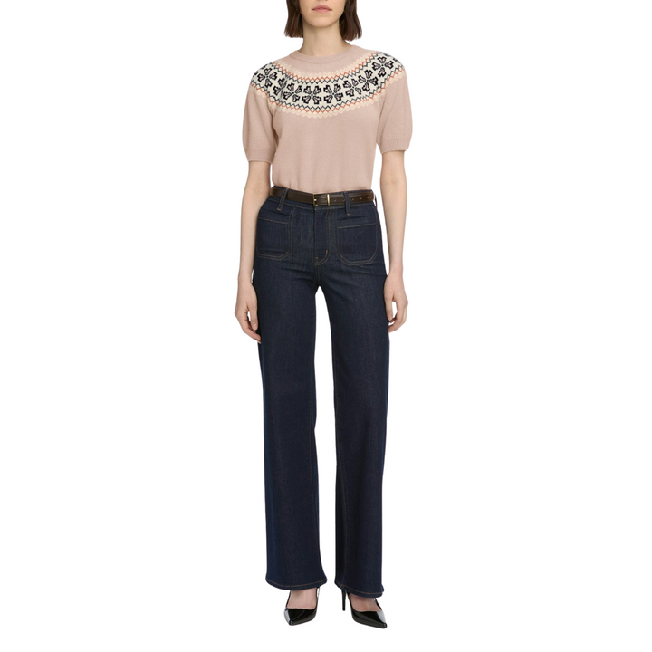 The S/S Cashmere Fairisle