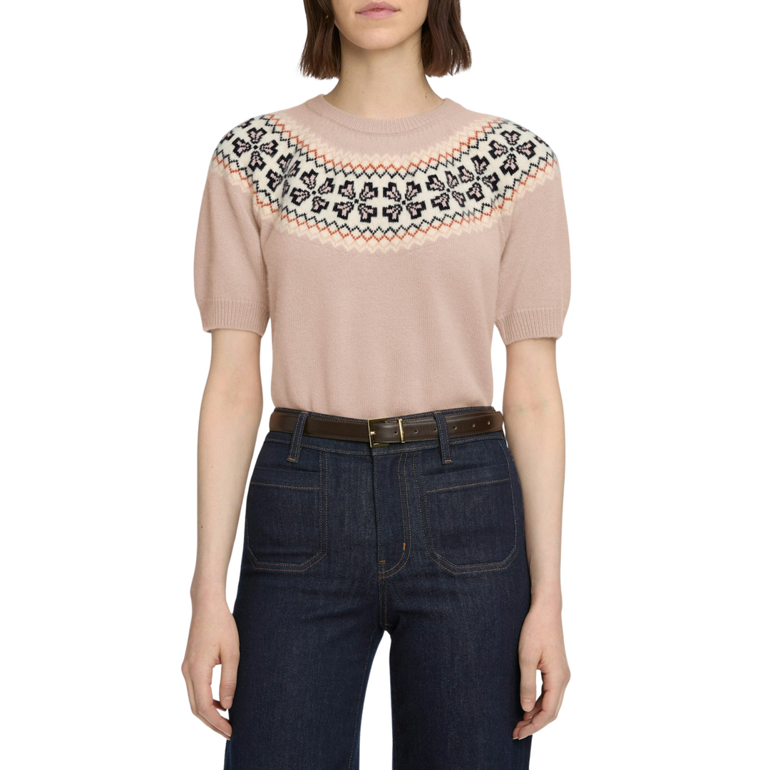 The S/S Cashmere Fairisle