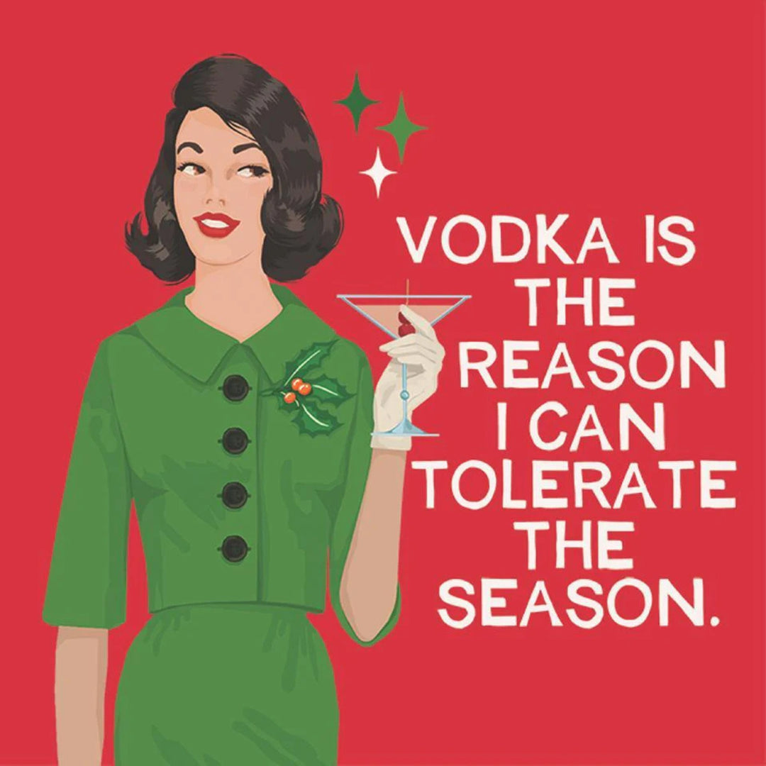 Tolerate The Season Beverage Napkin