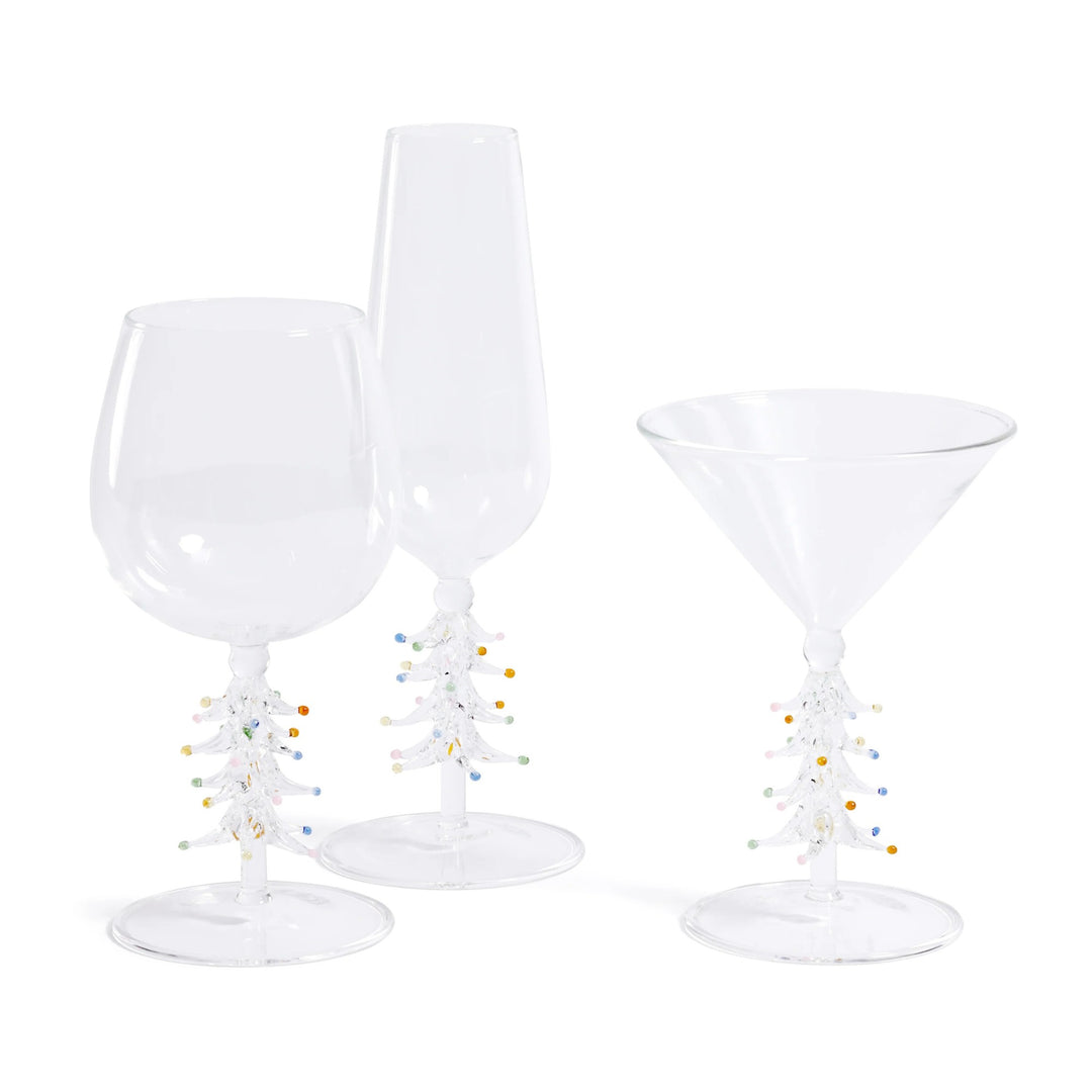 Treetop Cheers Champagne Flute - Clear