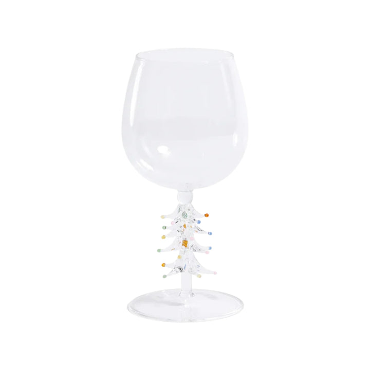 Treetop Cheers Wine Glass - Clear