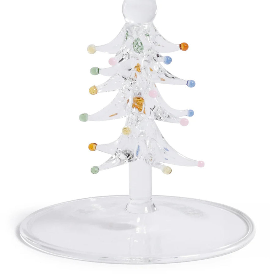 Treetop Cheers Wine Glass - Clear