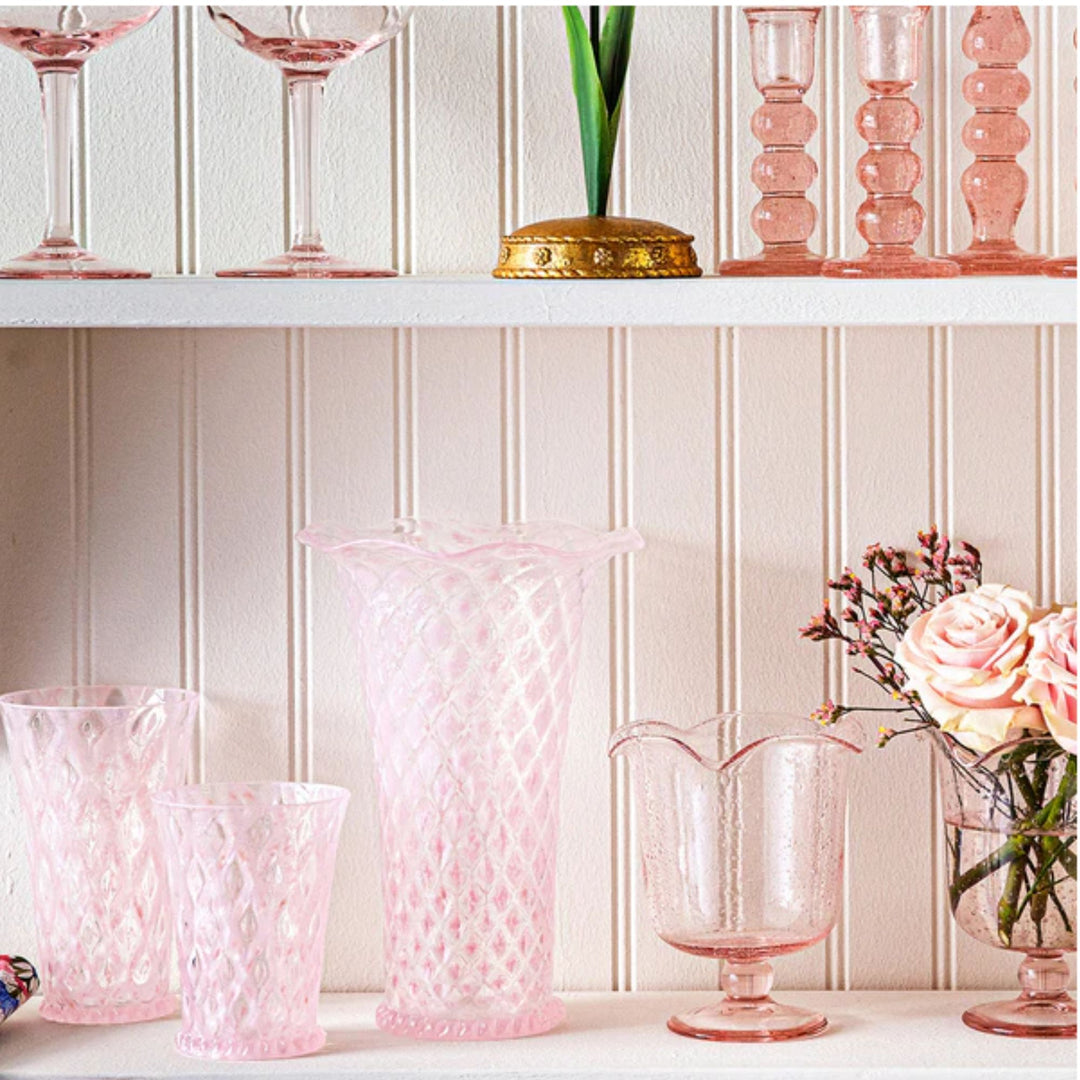Trellis Flared Vase