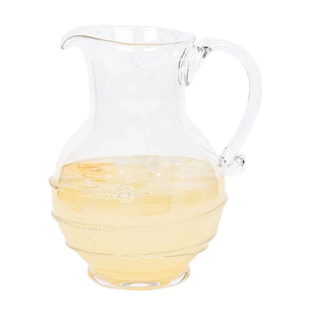 Amalia Glass Round Pitcher