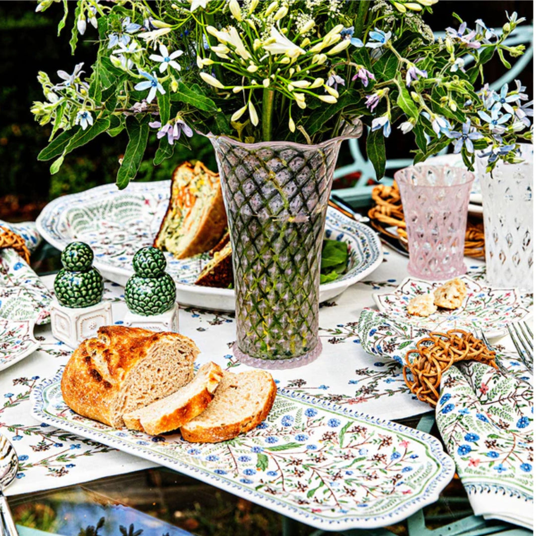 Trellis Flared Vase