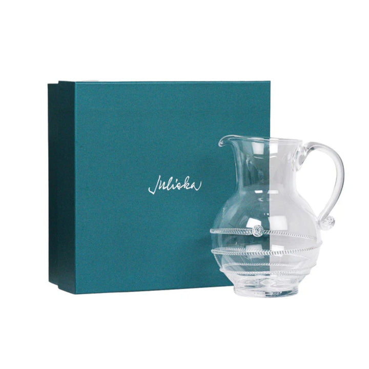 Amalia Glass Round Pitcher