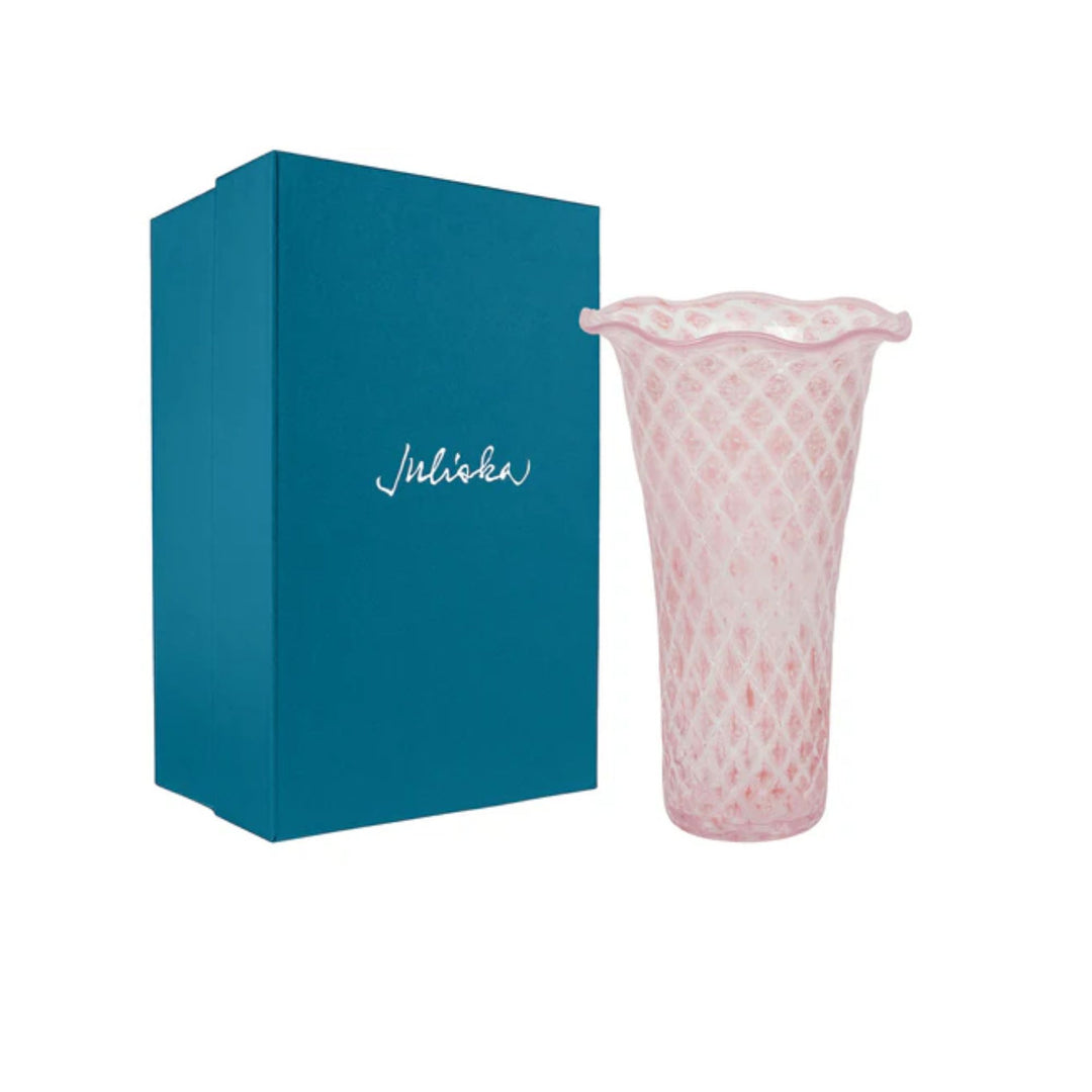 Trellis Flared Vase
