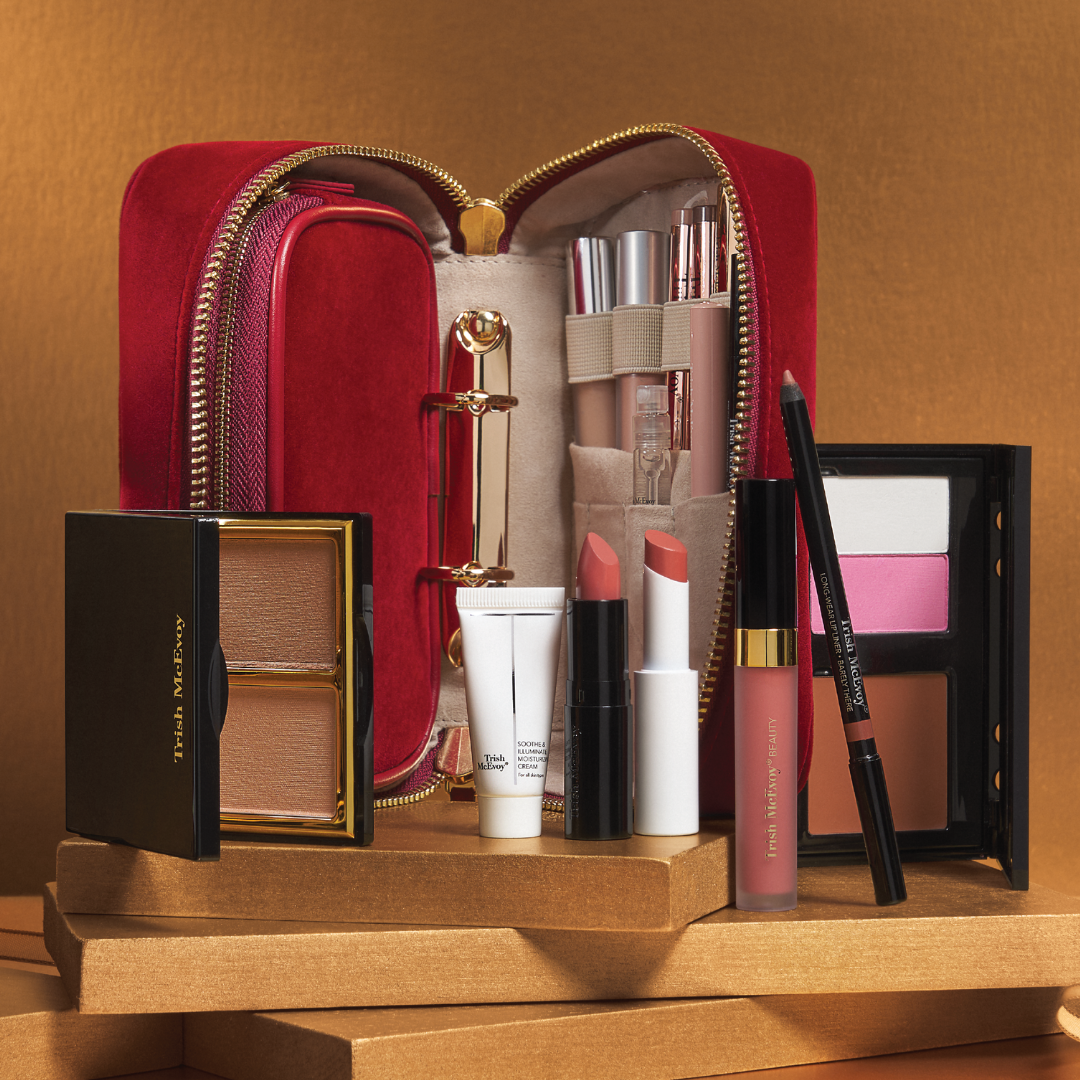 The Holiday Makeup Wardrobe® in Red Suede