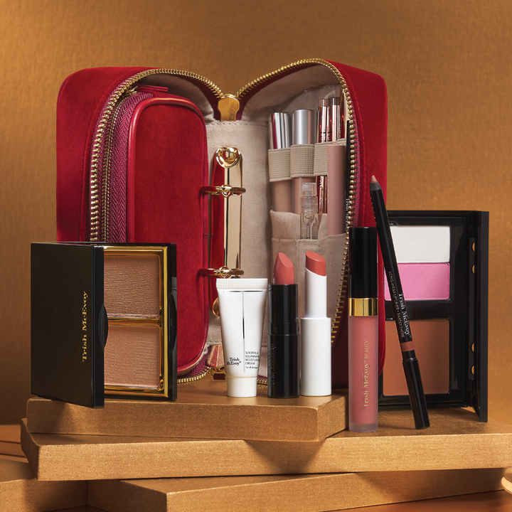 The Holiday Makeup Wardrobe® in Red Suede