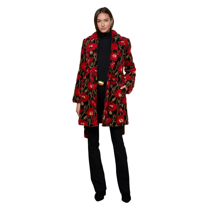 Tristan Sherpa Midi Coat