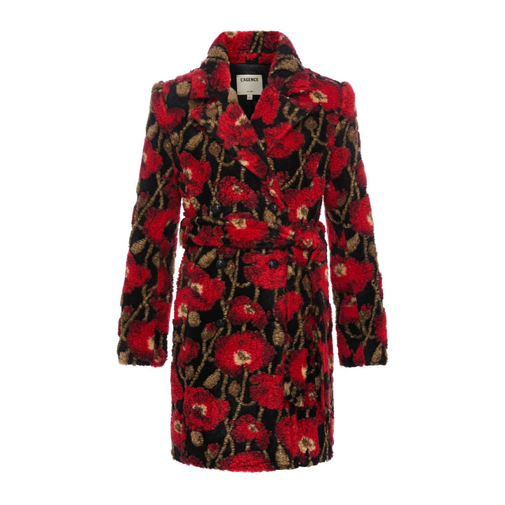 Tristan Sherpa Midi Coat