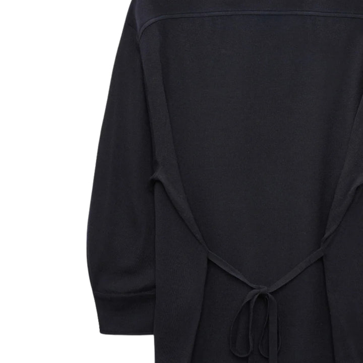 True Colors Merino Shirt in Midnight Navy