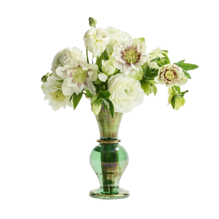 Trumpet Bud Vase in Green