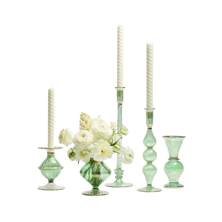 Trumpet Bud Vase in Green