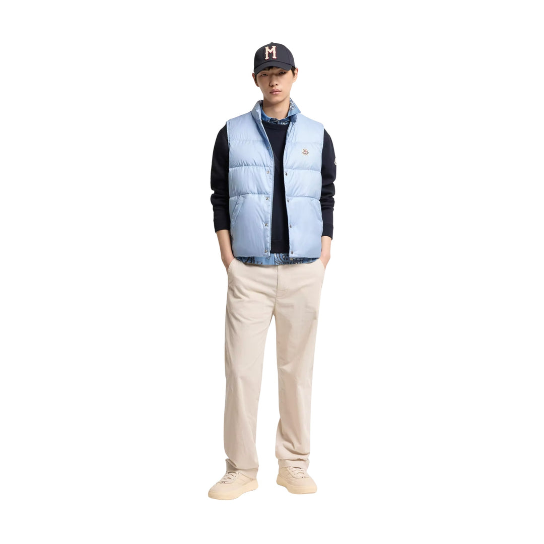 Tuquerouye Vest in Light Blue