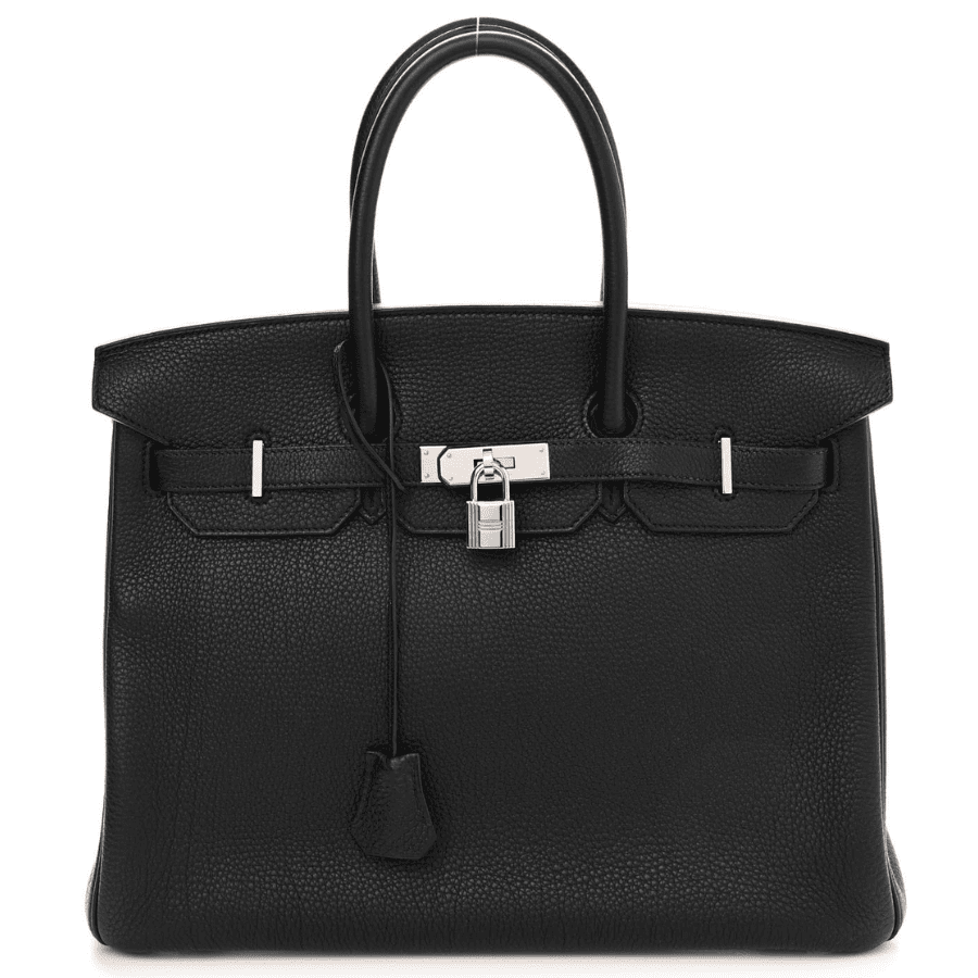 Hermes Black Togo Birkin 35
