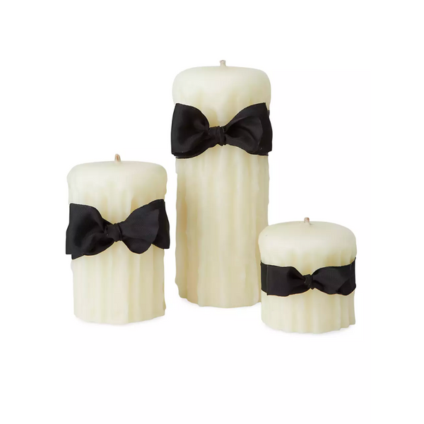 Drip Pillar, Ivory, 3.5x5in, 220-240hrs
