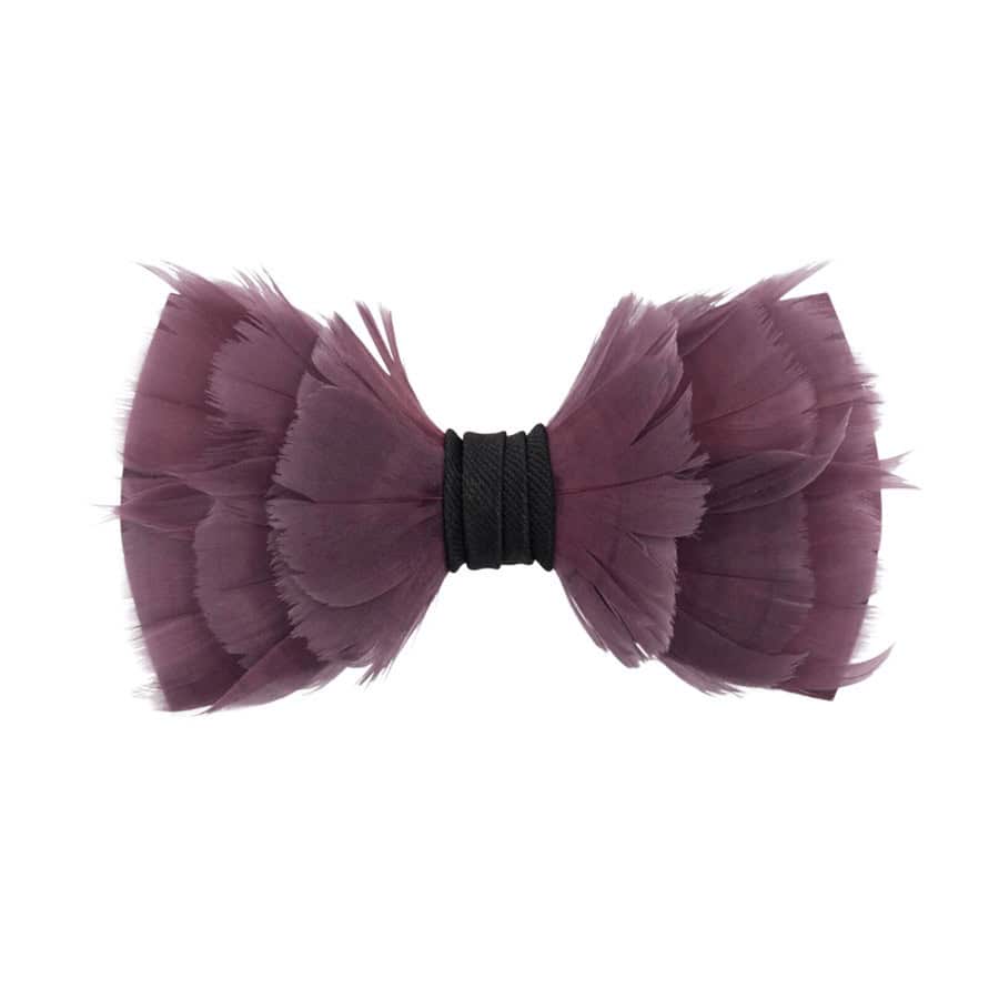 Band collar wrap features an adjustable strap from 13" to 21" and a hook closure. Bow tie dimensions are 2.5” tall and 4.5” wide.