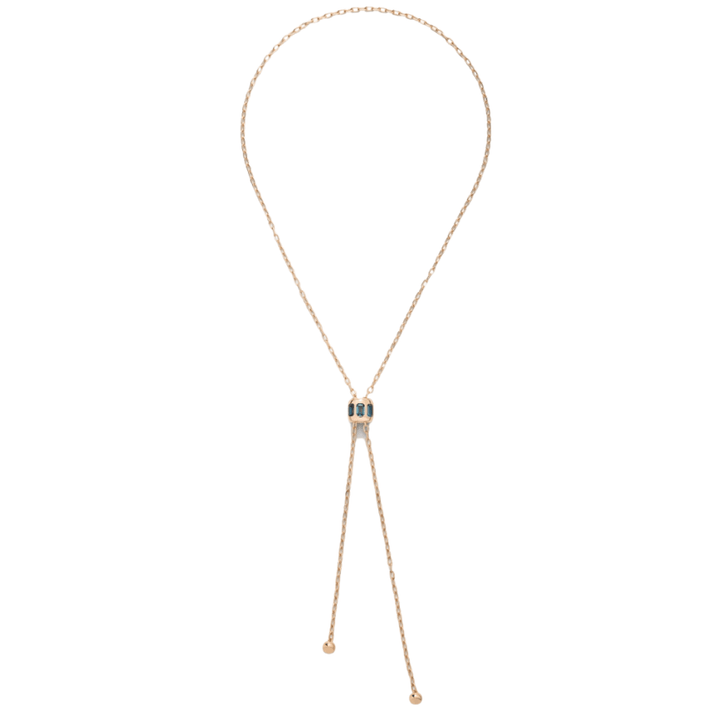 Necklace Iconica Fancy RG London Blue Topaz