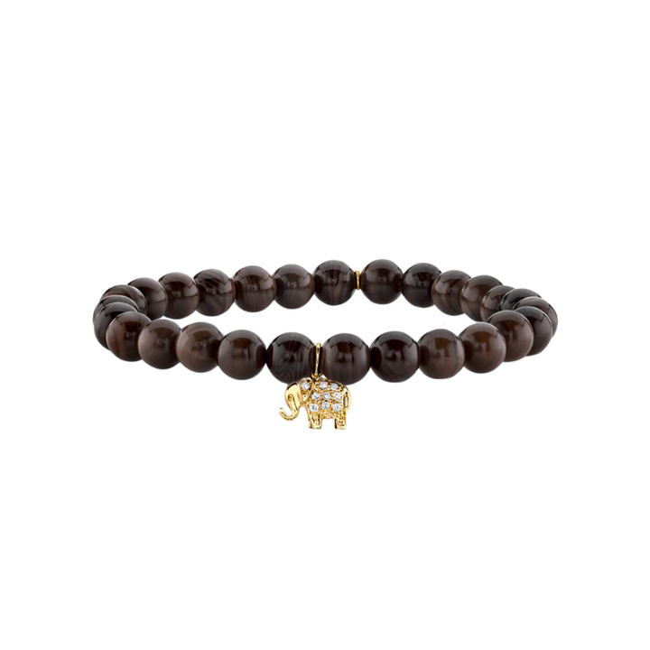 Elephant Family Charm Bracelet