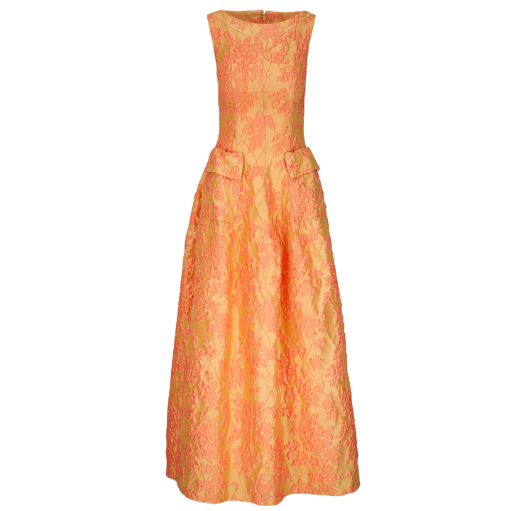 Mimosa Jacquard Gown