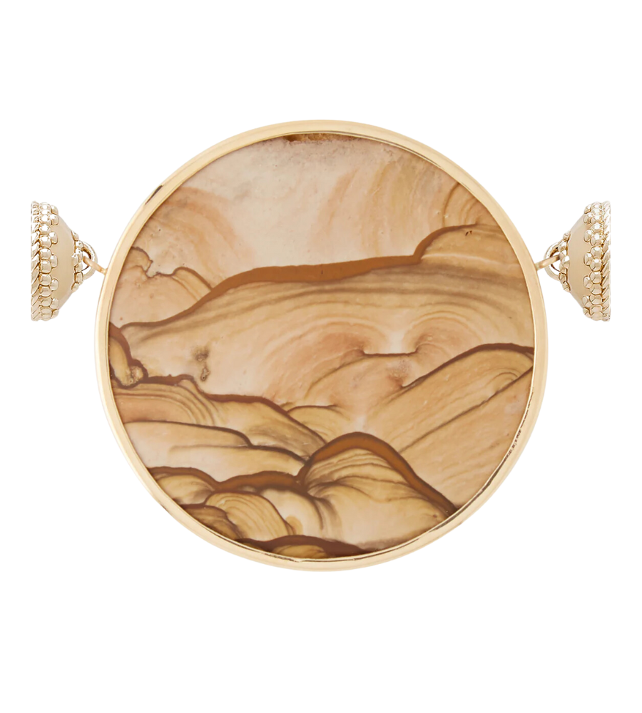 Deschutes Jasper Round Centerpiece