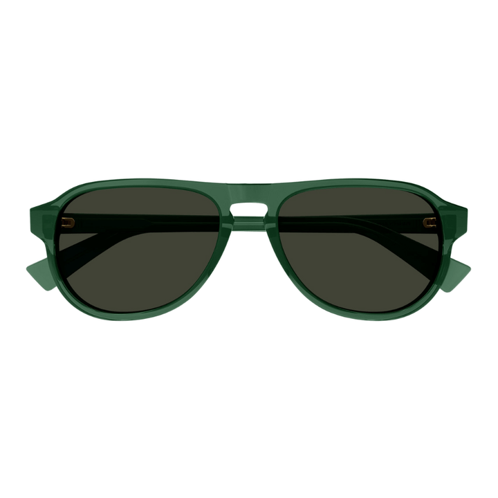 Green Aviator Sunglasses