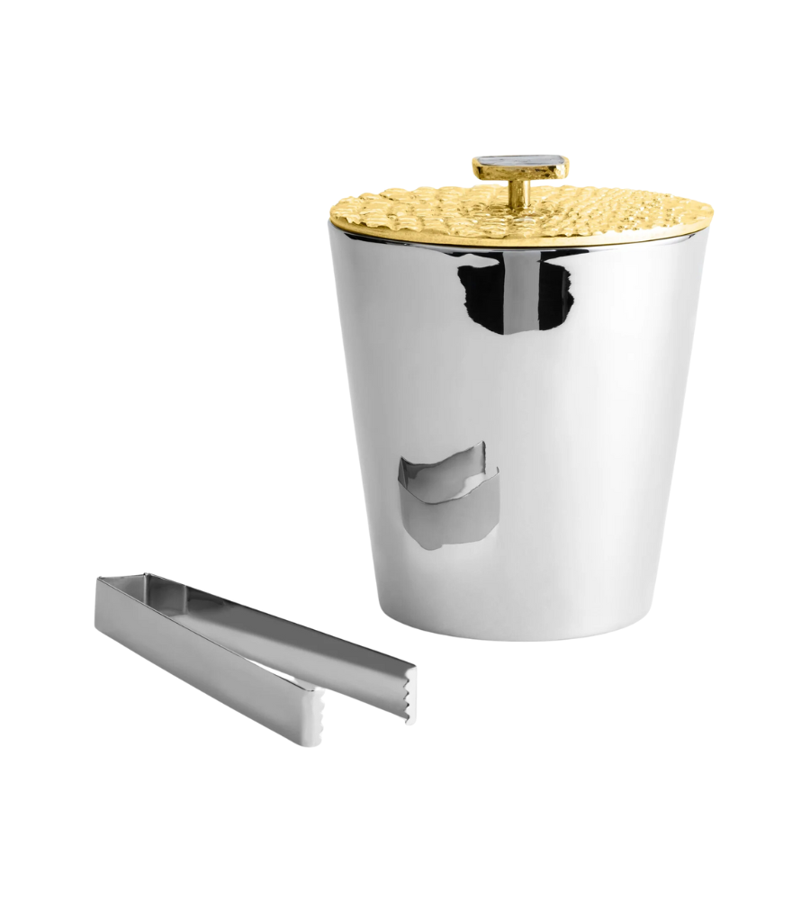 Safari Ice Bucket with Tongs