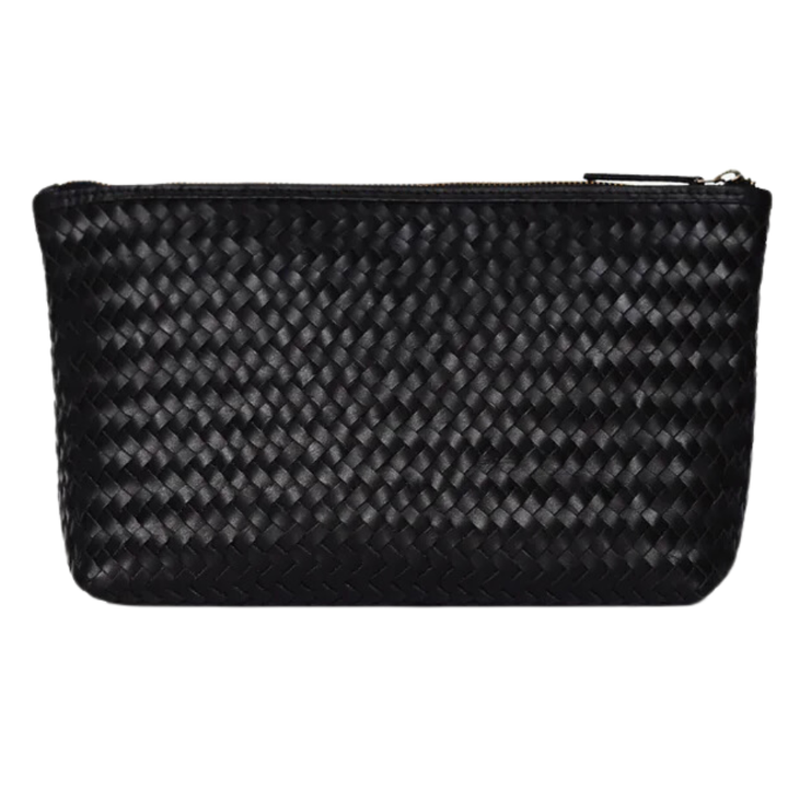 Black Leather Pouche
