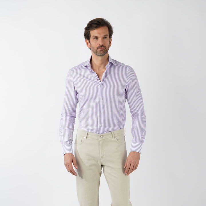 Sport Shirt - White/Purple