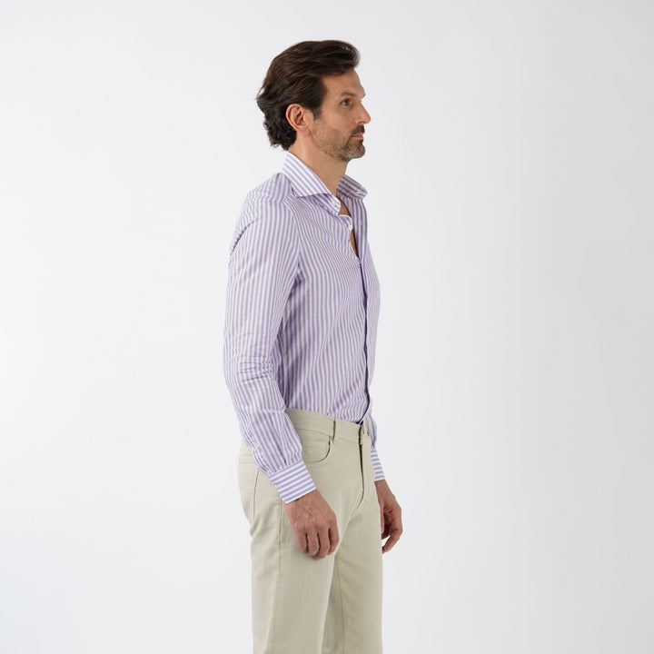 Sport Shirt - White/Purple