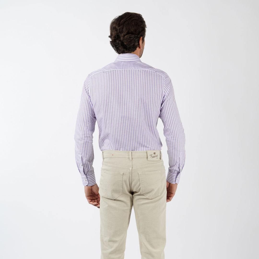 Sport Shirt - White/Purple