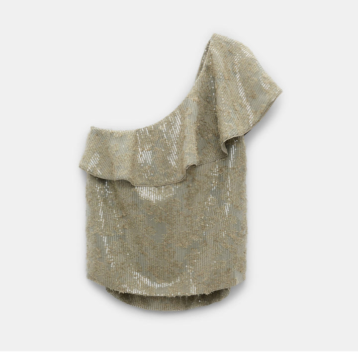 Sequin Statement Top
