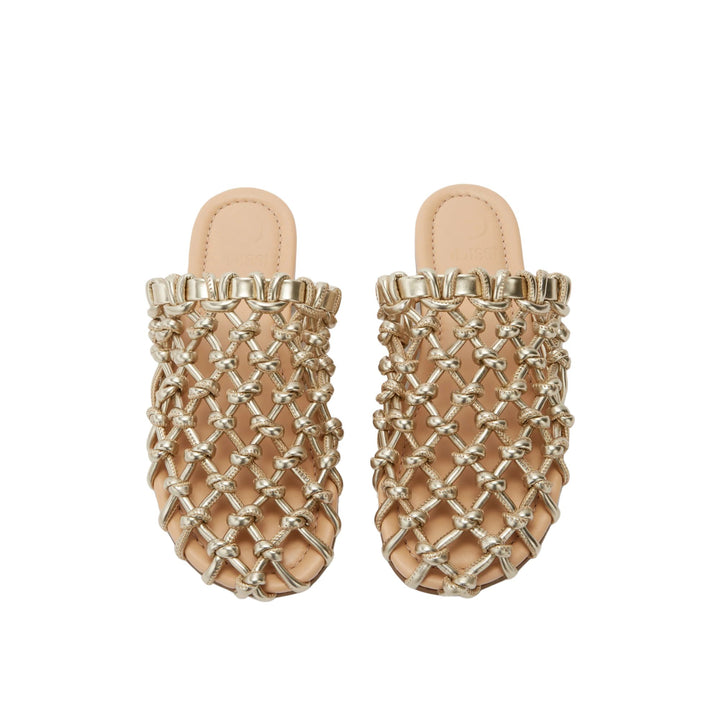 Nour Gold Mule