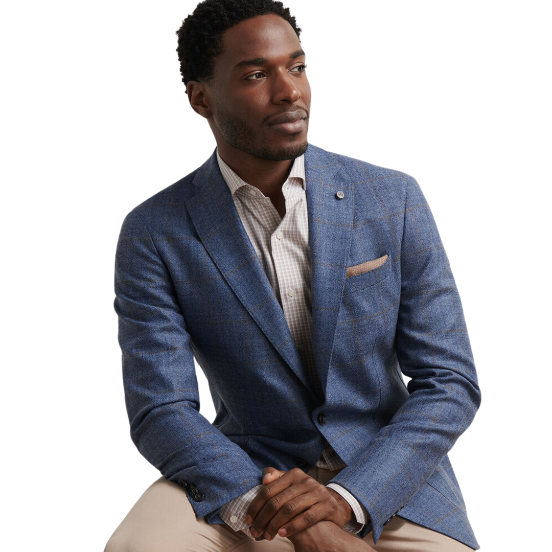 Delrose Plaid Soft Jacket