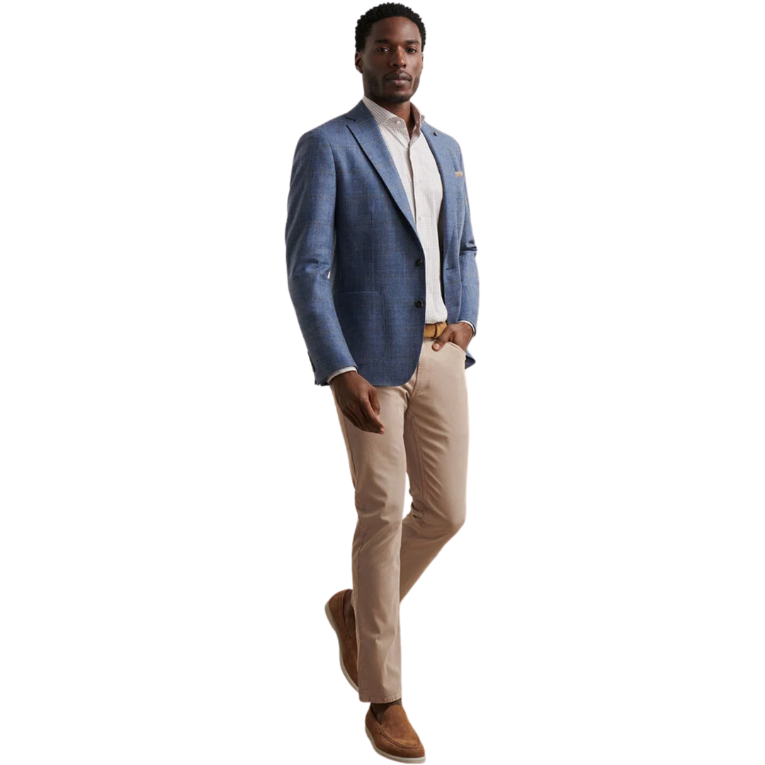 Delrose Plaid Soft Jacket