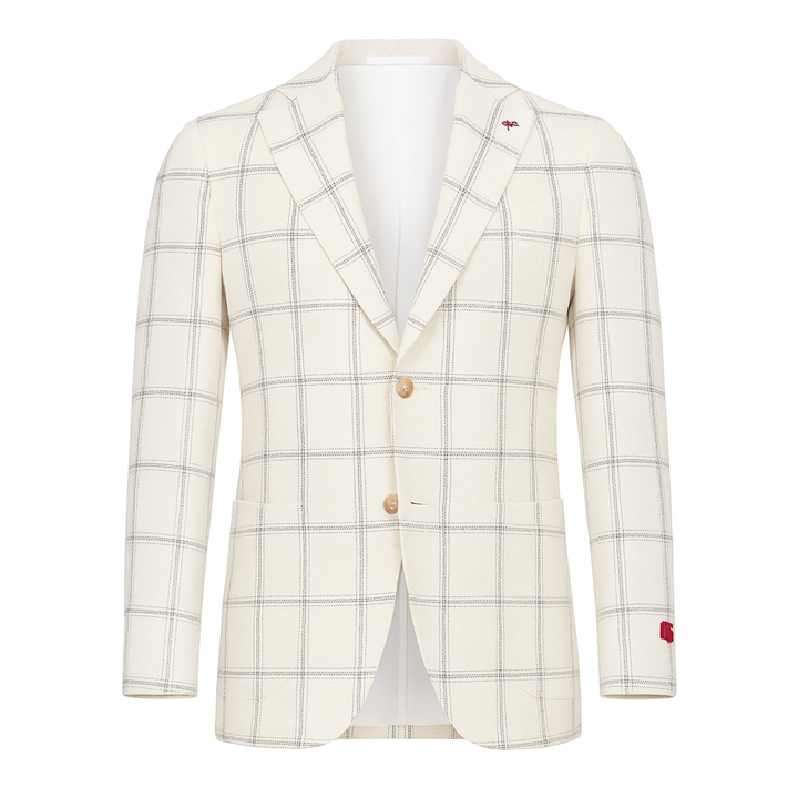 Open White Sport Coat