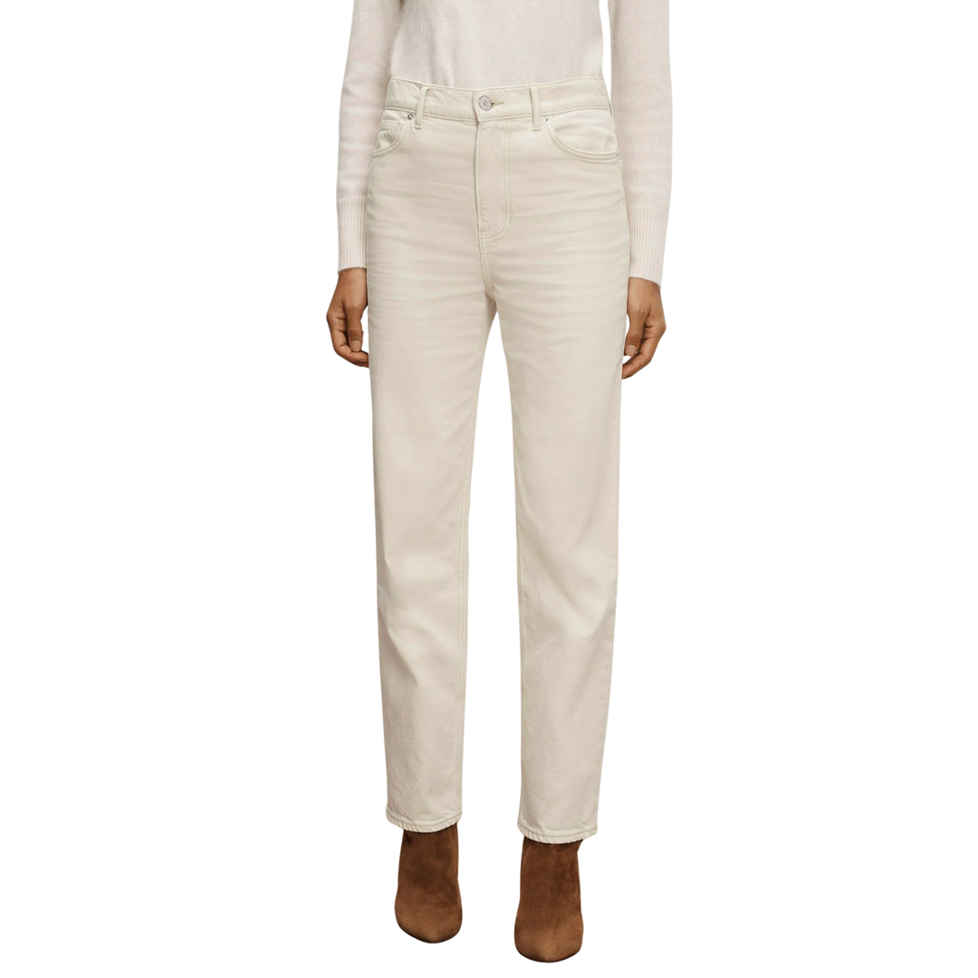 Leah Mid Rise Straight Leg