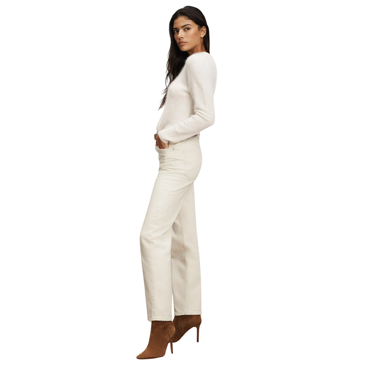 Leah Mid Rise Straight Leg