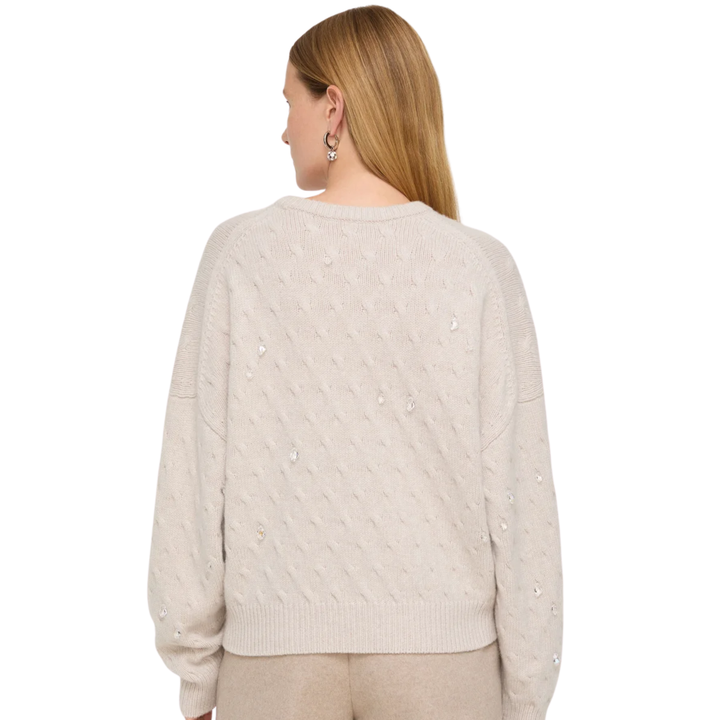 Crystal Embellished Sweater