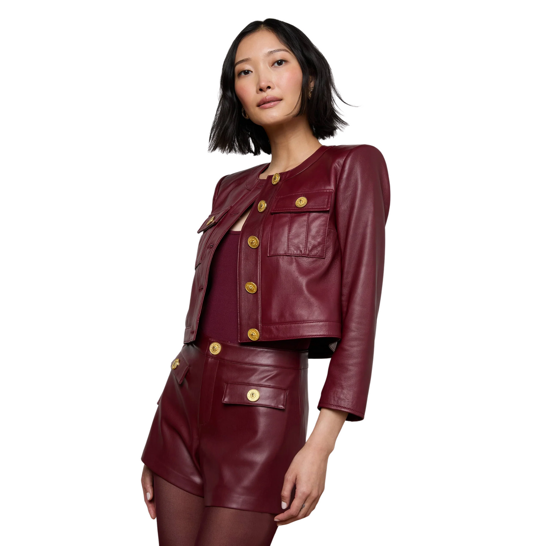 Deidra Collarless Jacket