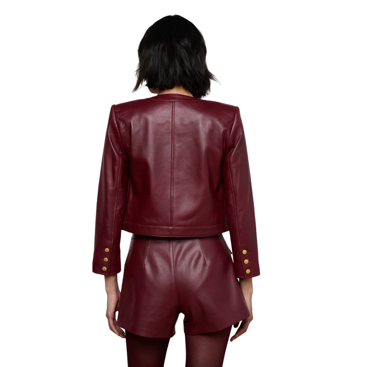 Deidra Collarless Jacket
