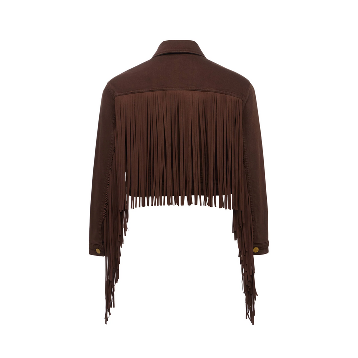 Koda Crop Jacket Fringe
