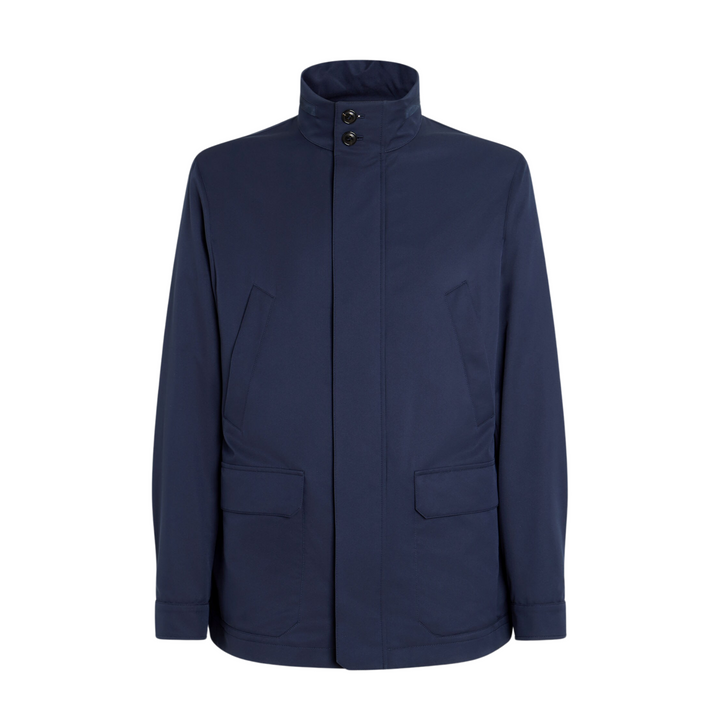 Microfiber Polyester Twill Field Jacket