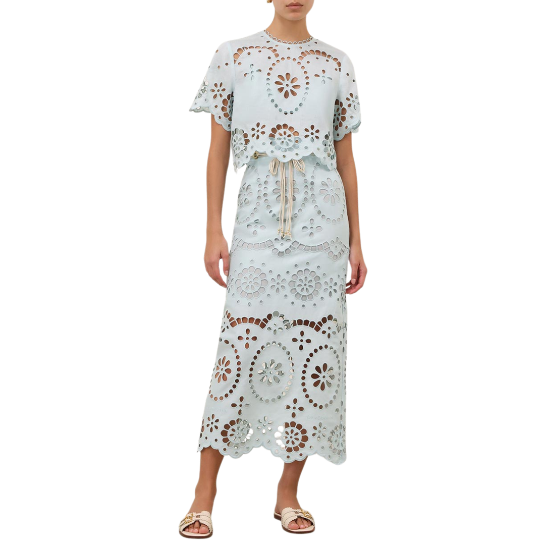 Awaken Embroidered Skirt